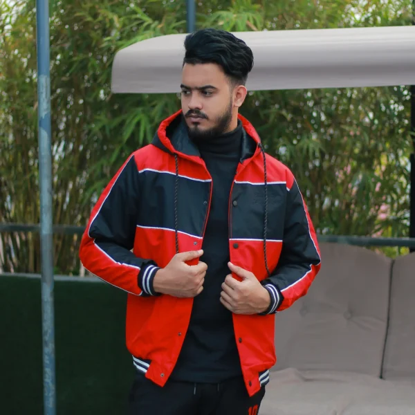 Men's Premium Red Tupi Varsity Jacket